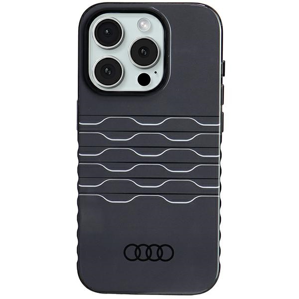 Audi IML MagSafe Suojakuori iPhone 15 Pro:lle - musta