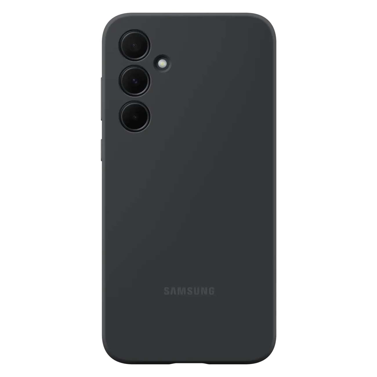 Samsung silikoninen suojakuori EF-PA356TBEGWW Samsung Galaxy A35:lle - musta