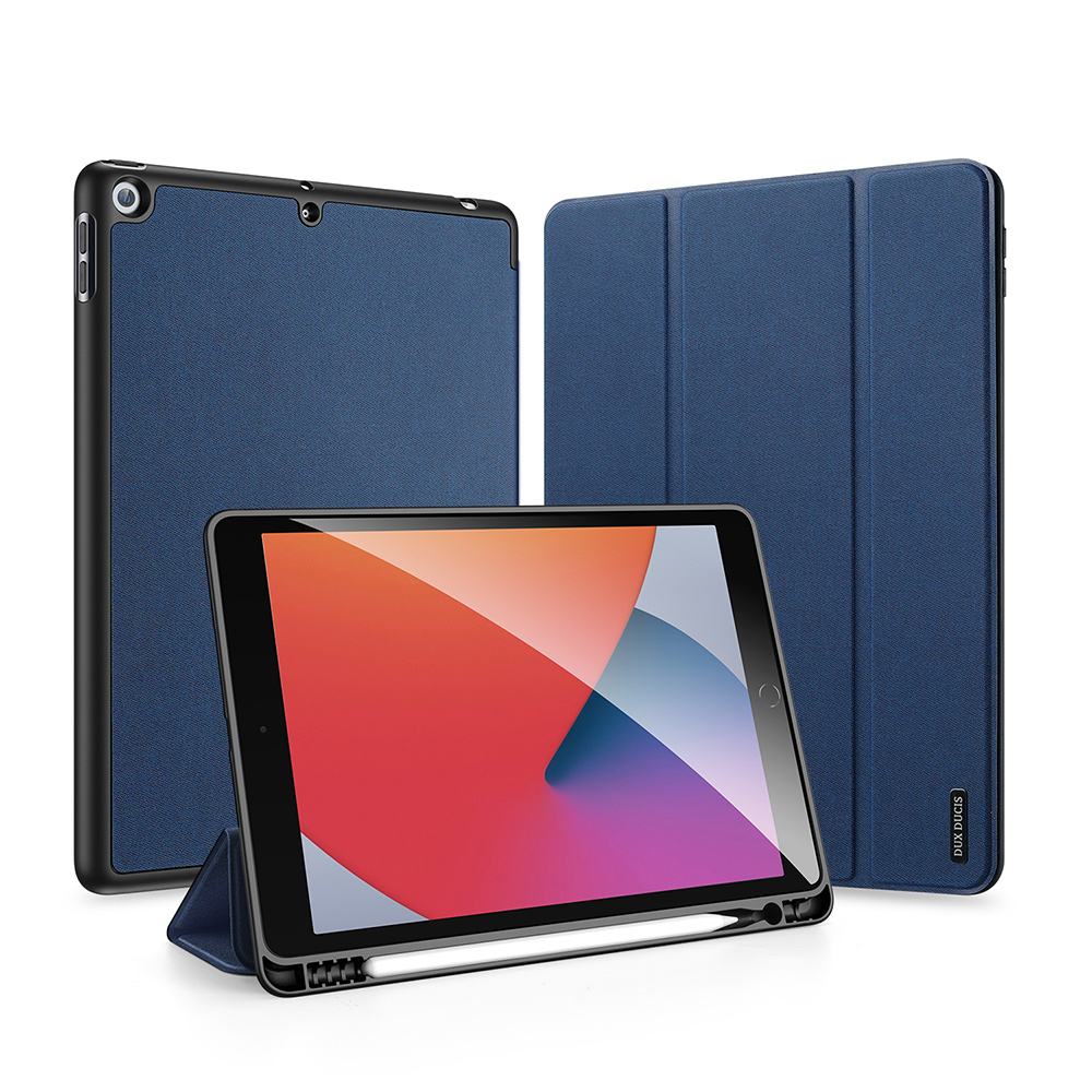 Phone Case Dux Ducis "Domo" for Apple iPad 10.2 (2019) / iPad 10.2 (2020) / iPad 10.2 (2021) Blue