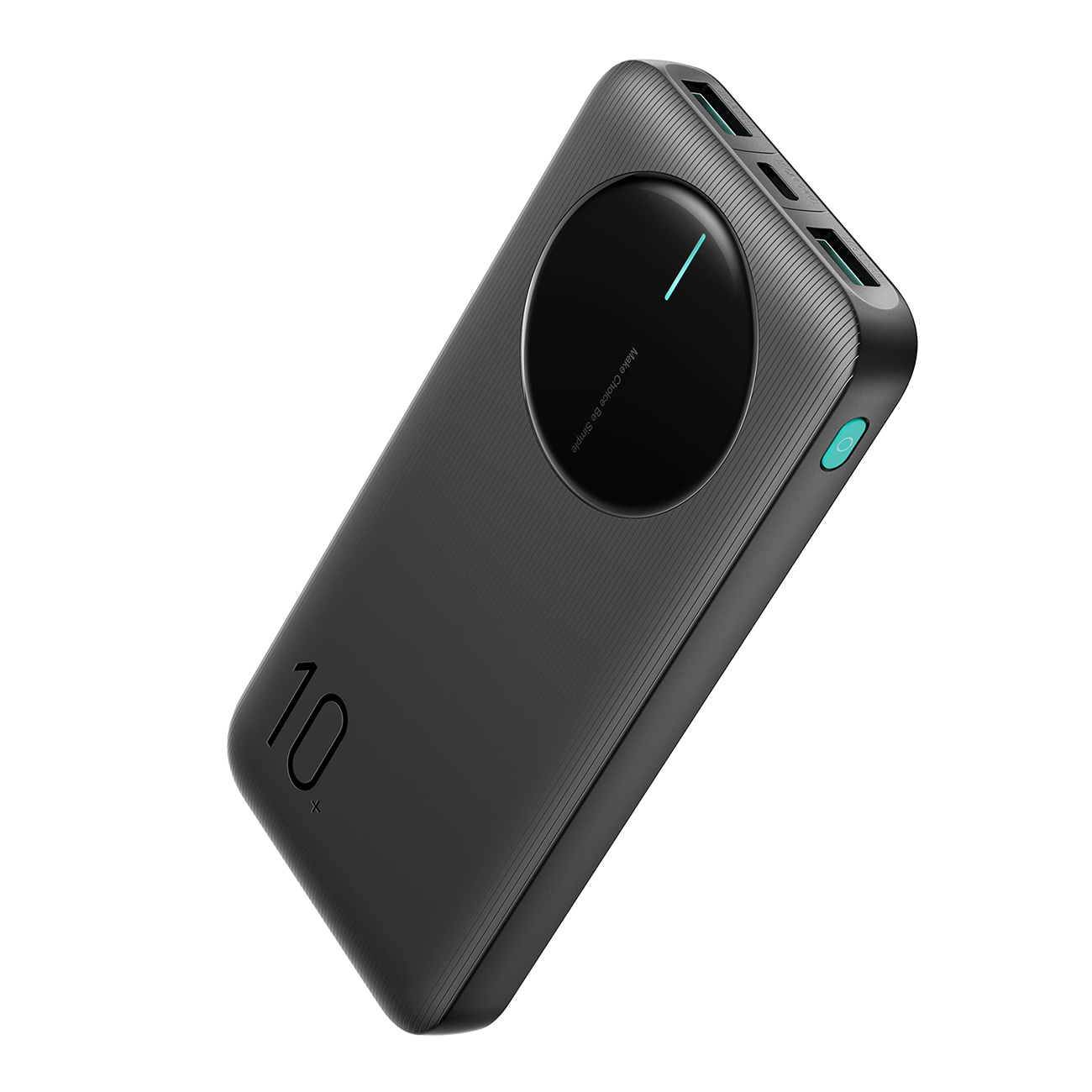 Powerbank Joyroom JR-PBF12 10000mAh 2.4A 2x USB-A 1x USB-C - musta