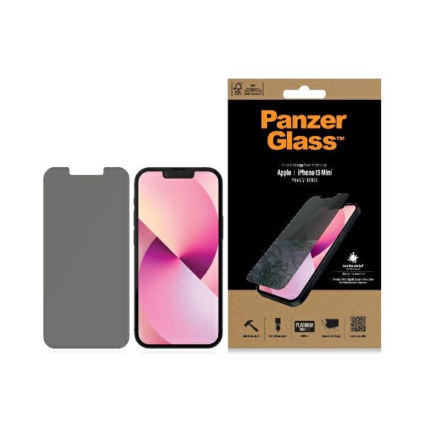 PanzerGlass Standard Super+ antibakteerinen yksityisyyspanssarilasi iPhone 13 mini