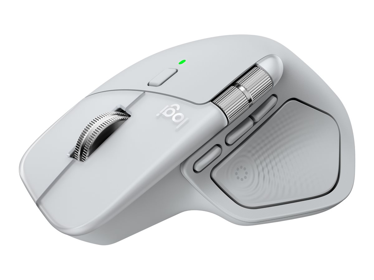 LOGI MX Master 4 hiiri Mac valkoinen