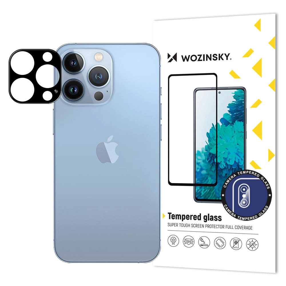 Wozinsky Full Camera Glass 9H karkaistu lasi iPhone 16 Pro kameralle