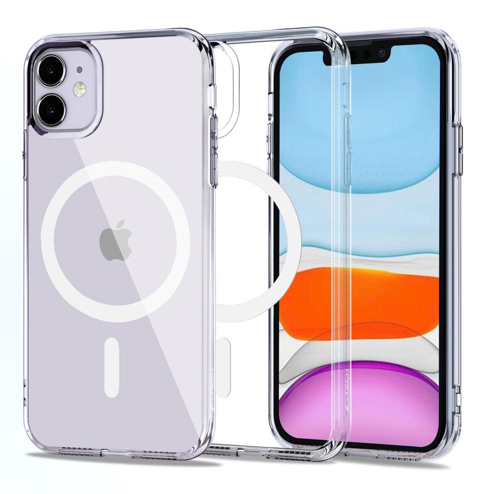 Tech-Protect MagMat MagSafe Suojakuori iPhone 11:lle - Kirkas
