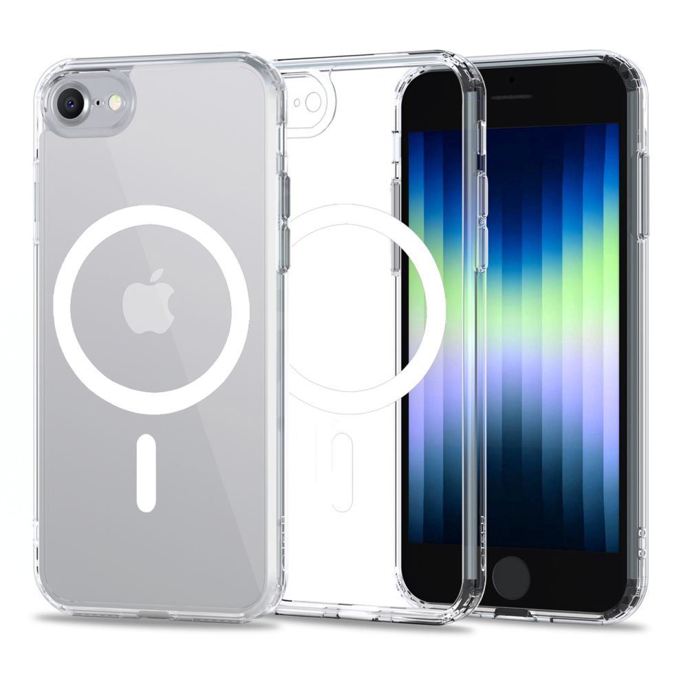 Tech-Protect MagMat MagSafe Suojakuori iPhone 7 / 8 / SE 2020 / 2022 - Läpinäkyvä