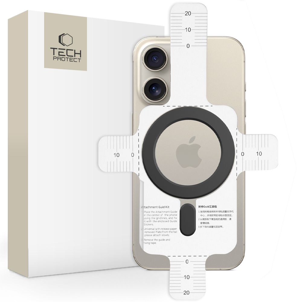 Tech-Protect MagMat MagSafe Magneettinen rengas universaali - musta