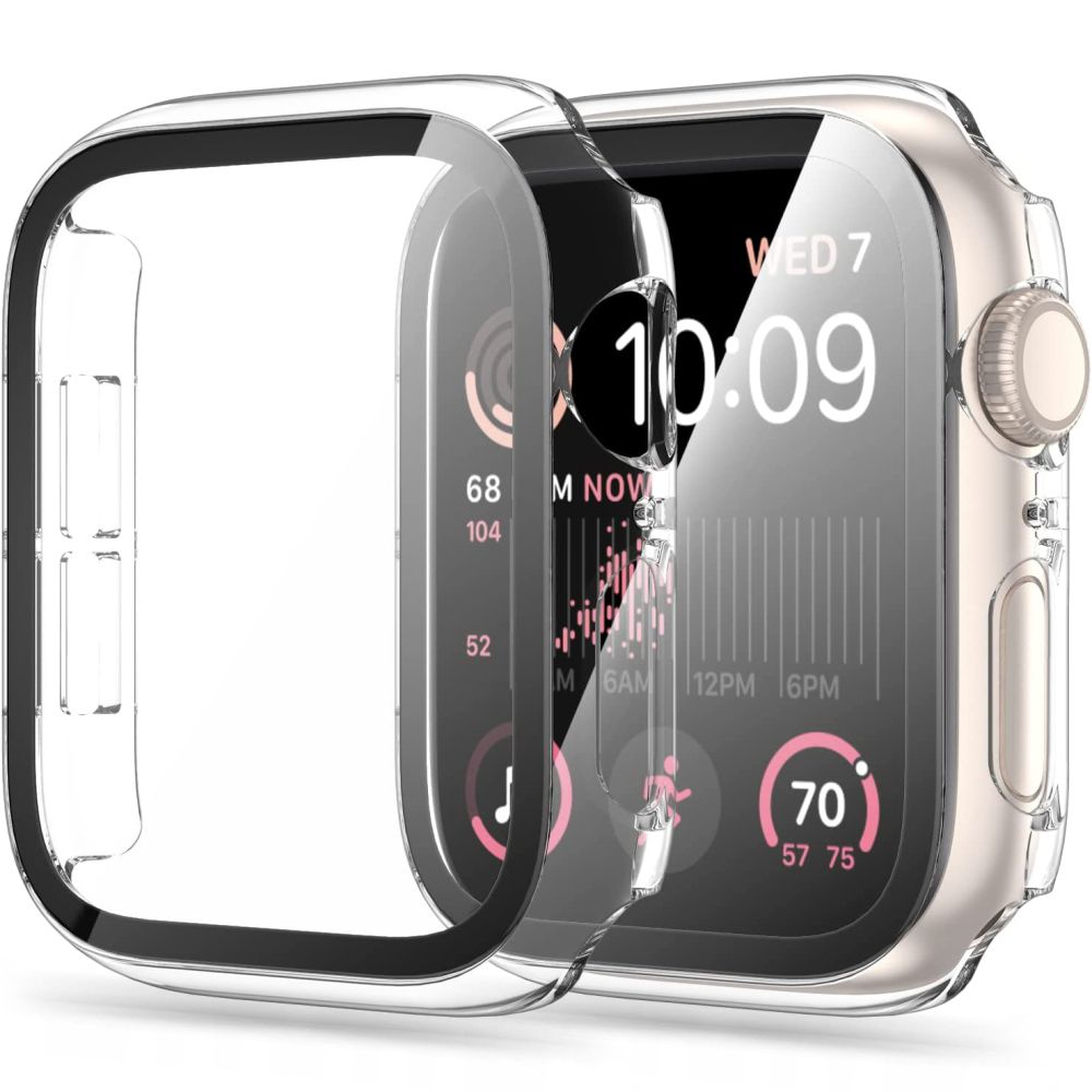 Tech-Protect Defense360 Suojakuori Apple Watch 4 / 5 / 6 / SE (40mm):lle - läpinäkyvä