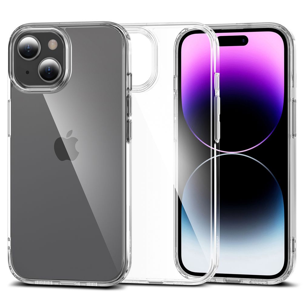 Tech-Protect FlexAir Hybrid iPhone 15 Suojakuori - läpinäkyvä