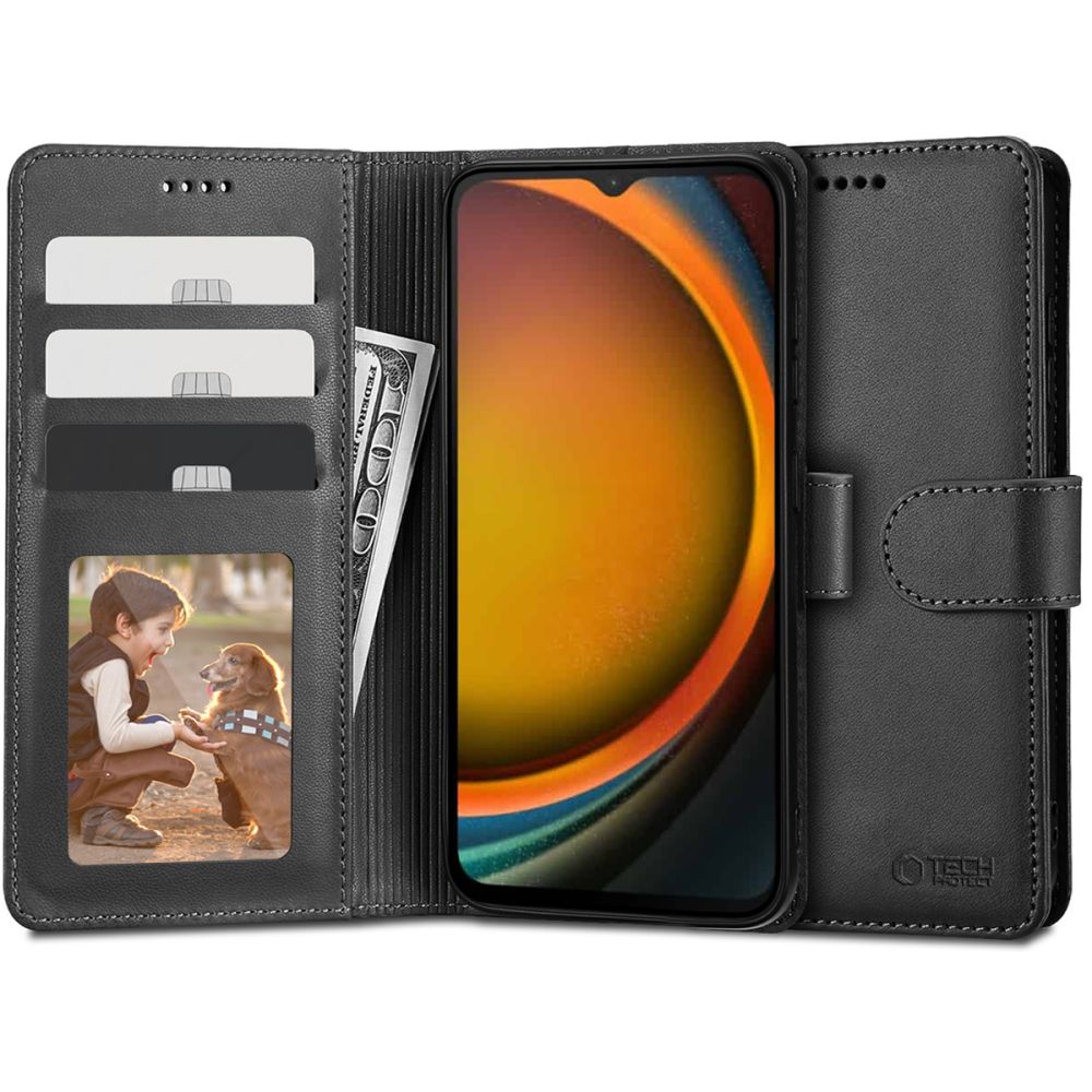 Tech-Protect Lompakkosuojakuori Samsung Galaxy XCover 7:lle - musta