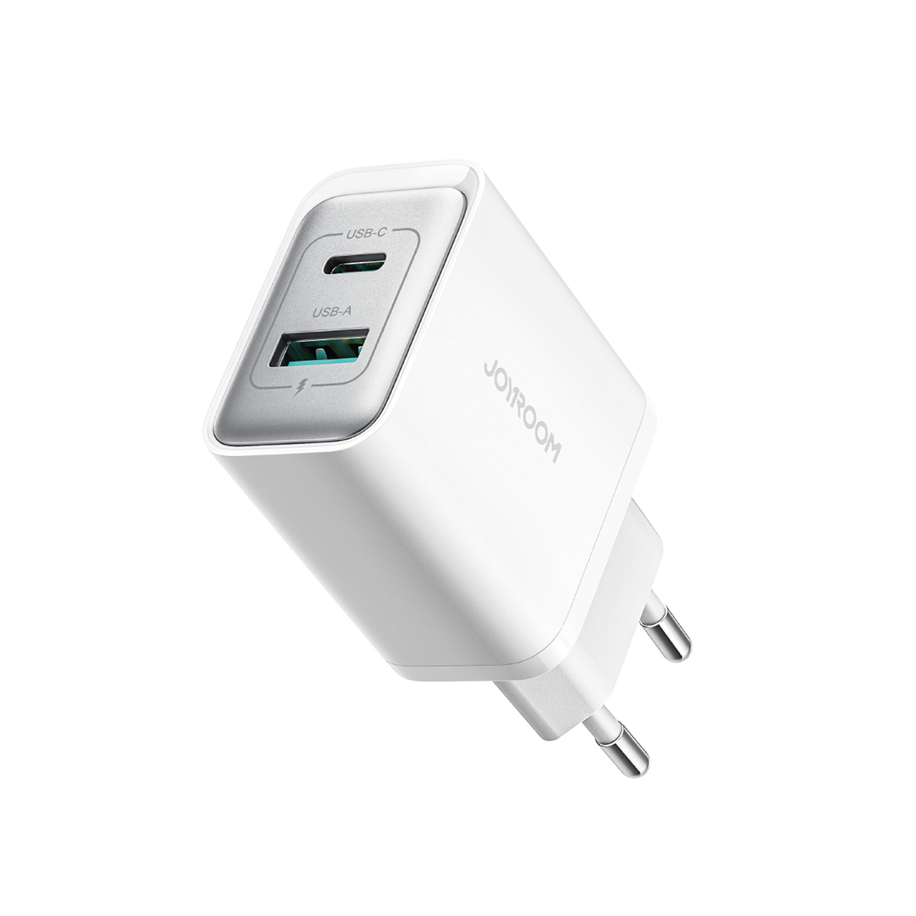 Charger Joyroom (TCF15) (1xUSB-C;1xUSB 3A 30W) white