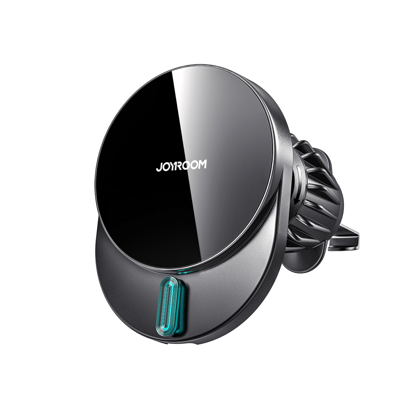 Joyroom JR-ZS409 Magneettinen teline 15W induktiivisella laturilla auton ilmanvaihtorakoihin - musta
