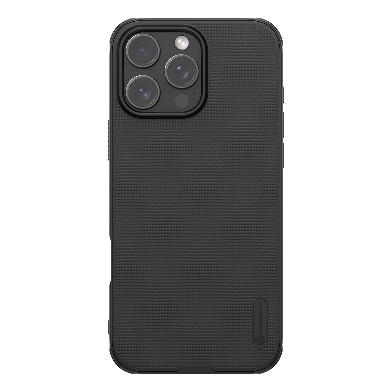 Nillkin Super Frosted Shield Pro -suojakuori iPhone 16 Pro 6,3:lle - musta