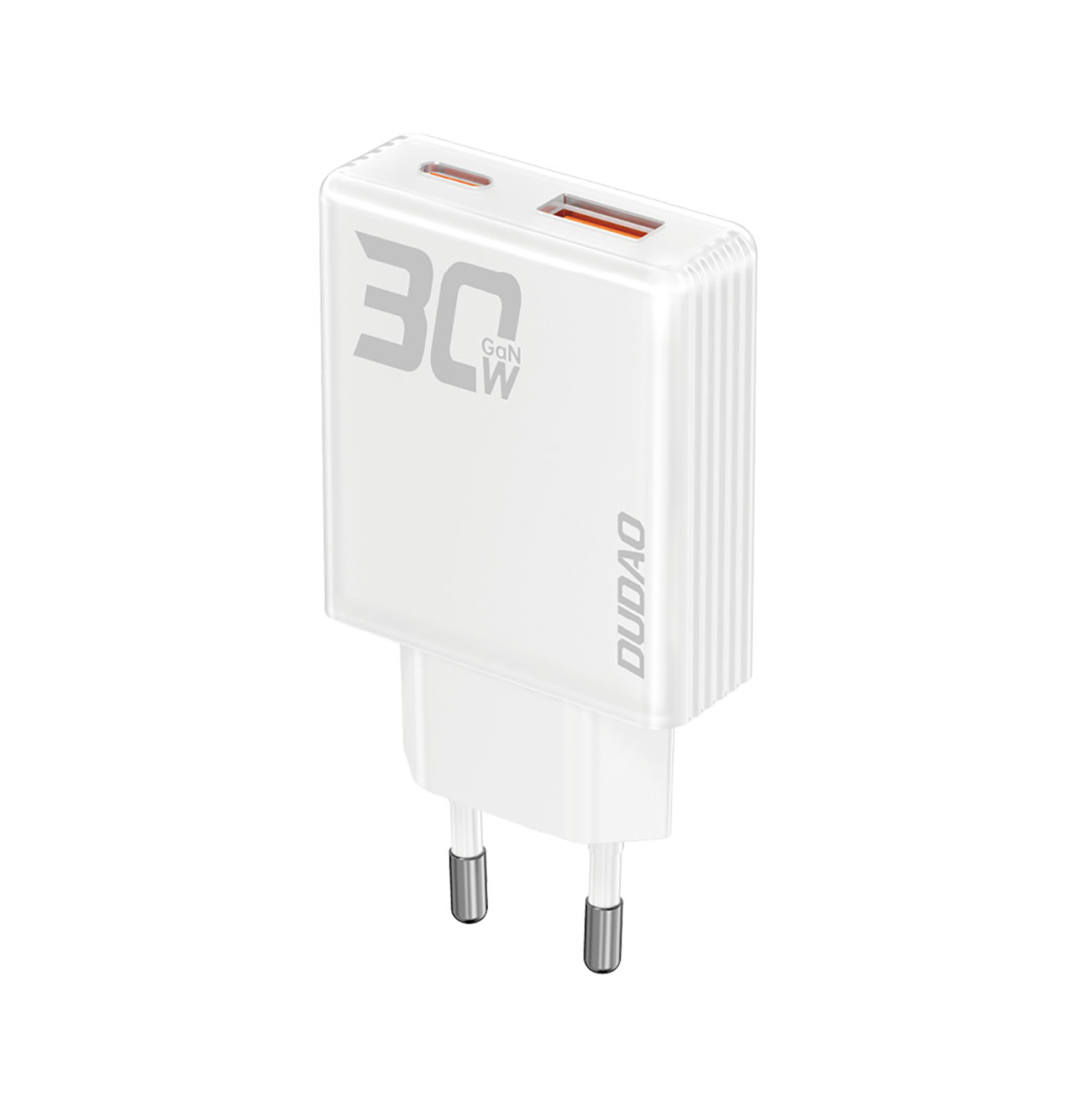 Charger Dudao (A30EU) (1xUSB-C; 1xUSB 30W) white