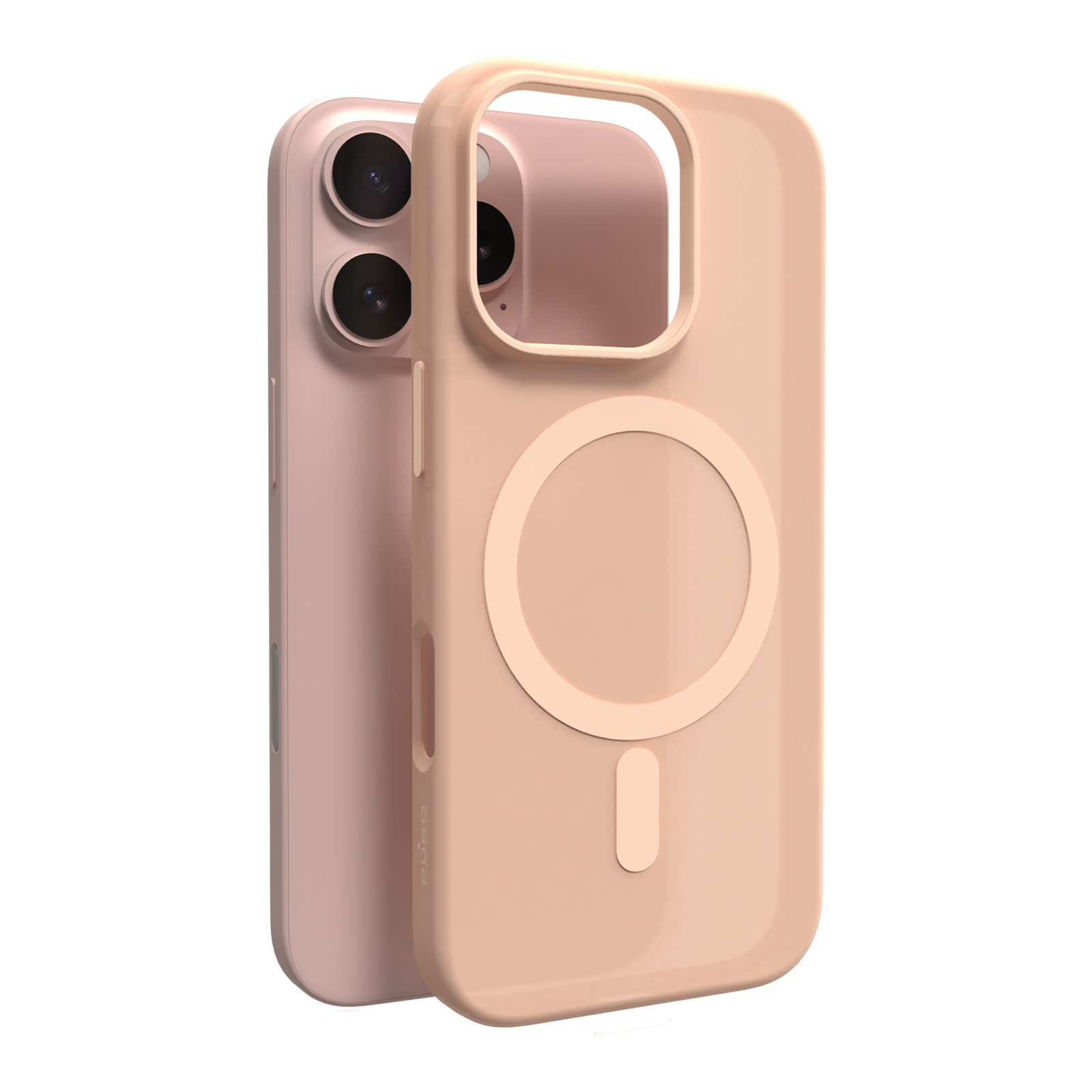 Puro Daylight MagSafe Silikoninen Suojakuori iPhone 16 Prolle - beige