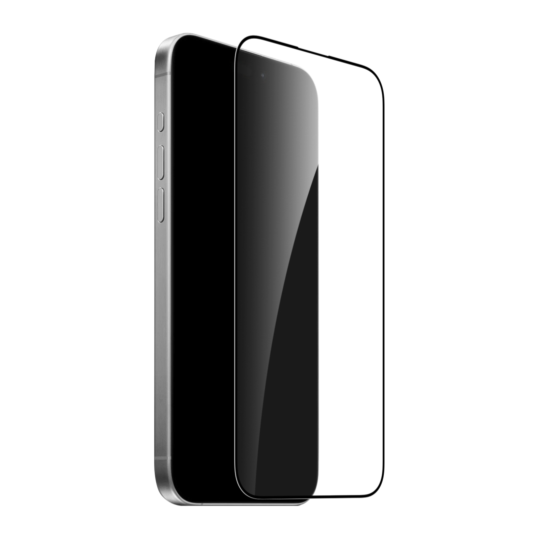 Puro Frame Karkaistu lasi kehyksellä iPhone 16 Prolle