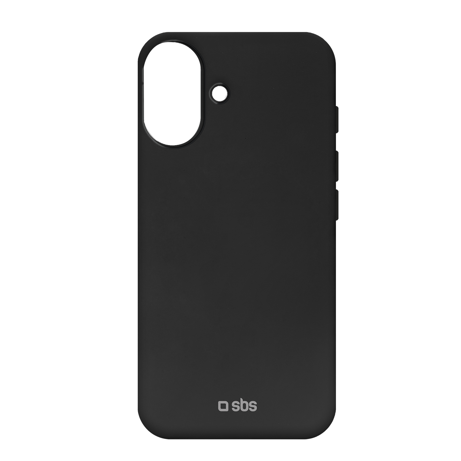 SBS Full Active D3O Suojakuori iPhone 16:lle - musta