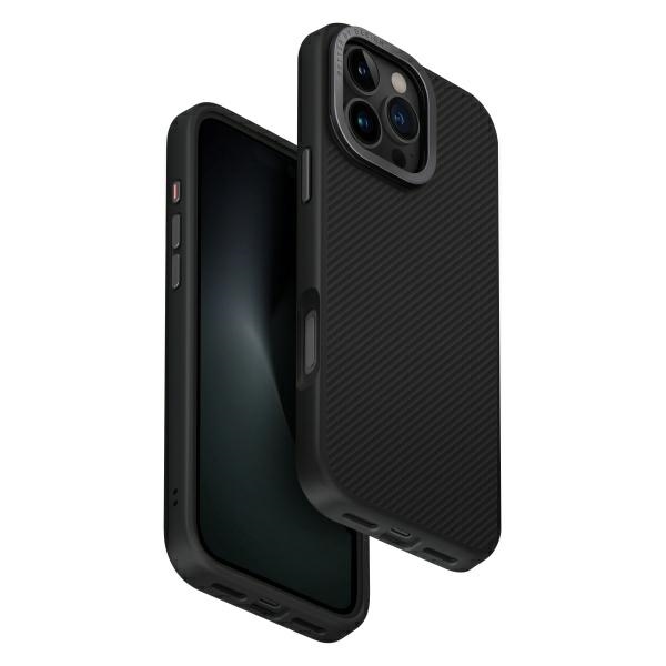 Uniq Keva Max Magclick lataussuojakotelo iPhone 16 Pro Max - musta