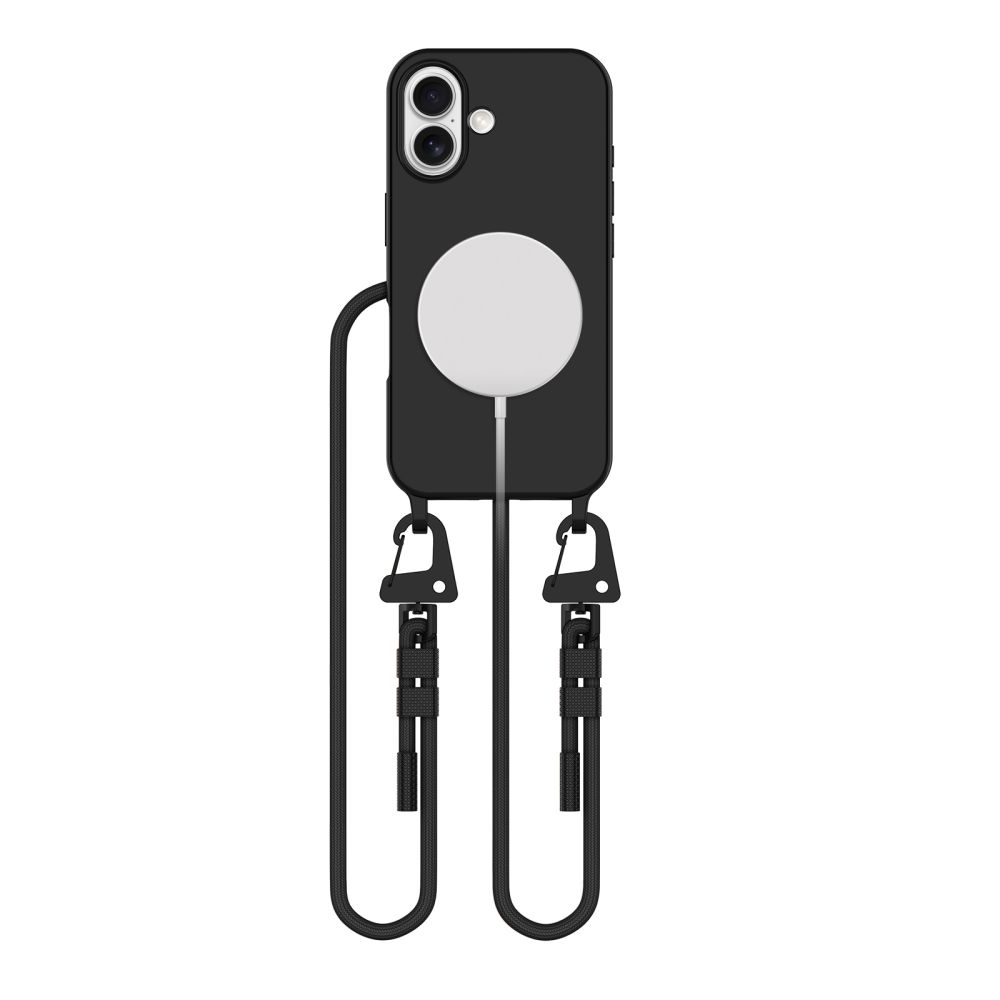 Tech-Protect MagNecklace MagSafe iPhone 16 Suojakuori - Musta