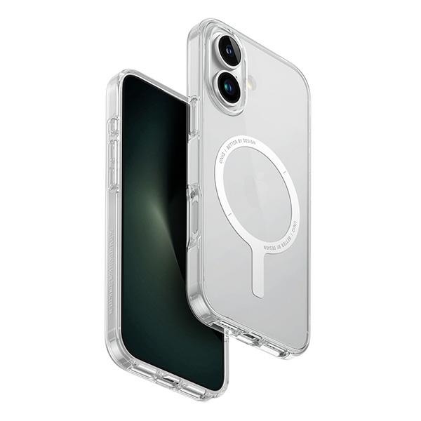 Uniq Clario iPhone 16 6.1 Magclick Lataussuojakuori Läpinäkyvä/Kirkas