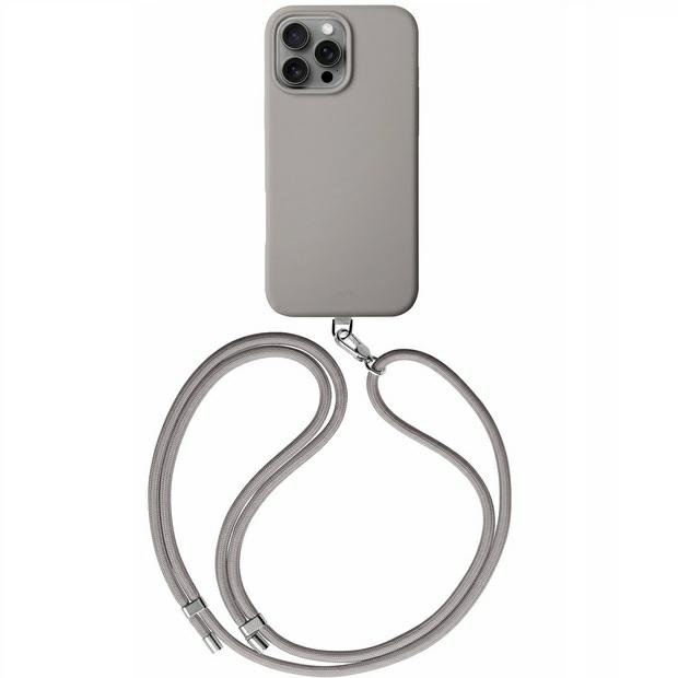 Uniq Coehl Creme magneettinen ladattava kotelo iPhone 16 Pro Max 6.9" - harmaa