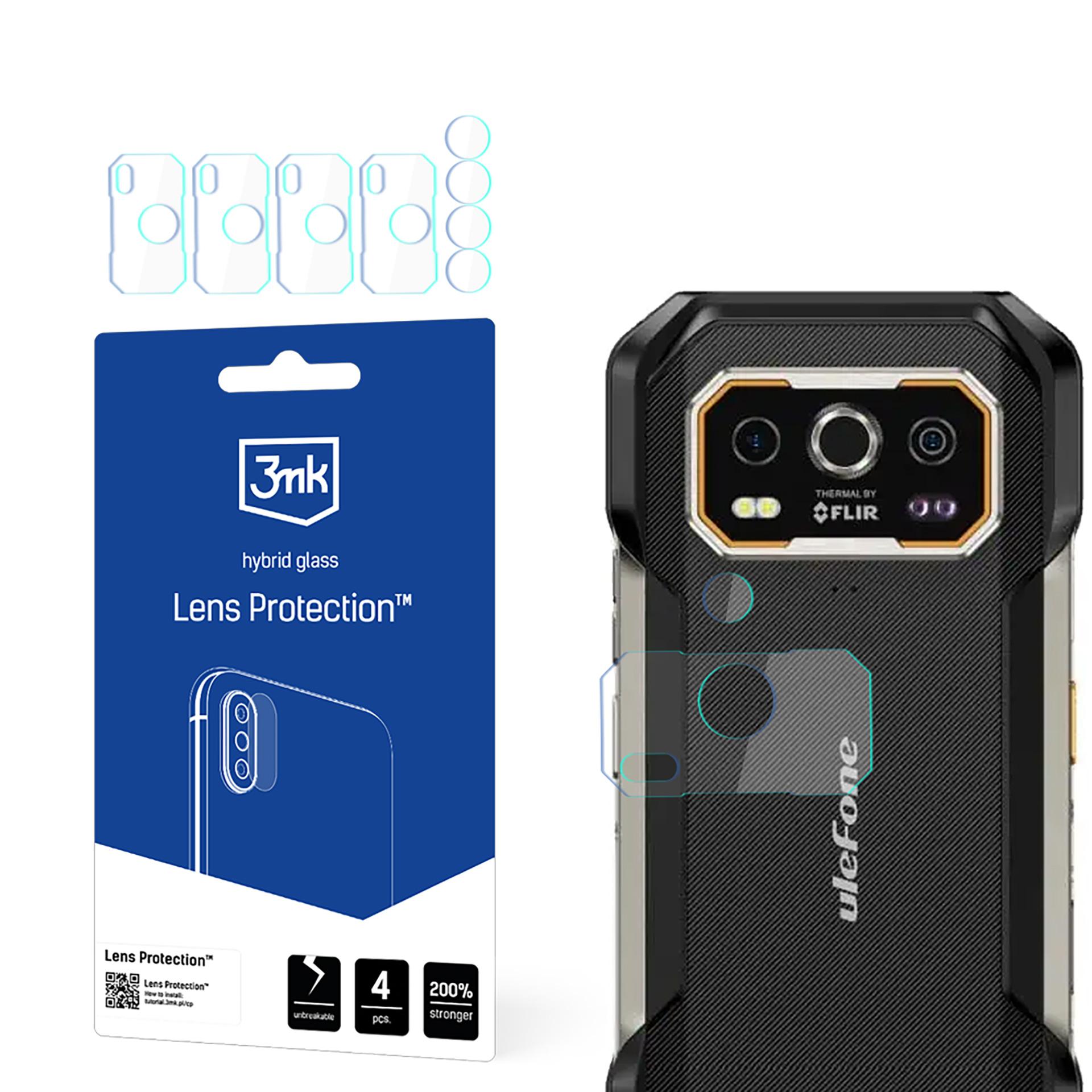 3mk Lens Protection kameralasi Ulefone Armor 27 Pro / 27T Pro:lle