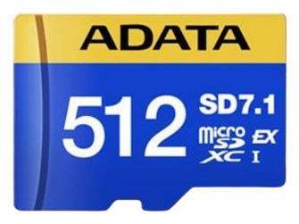 MUISTIKORTTI MICRO SDXC 512GB SD7.1/UD512GEX3L1-C ADATA