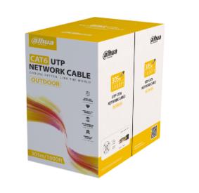 Kaapeli Dahua CAT6 UTP 305 m musta PFM920-6UN