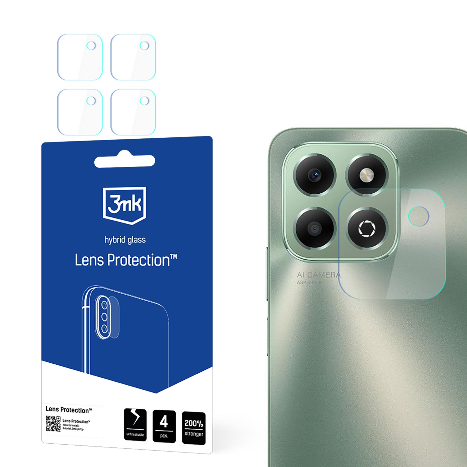 Hybrid Glass for Camera Lens 3mk Lens Protection for Honor X6B