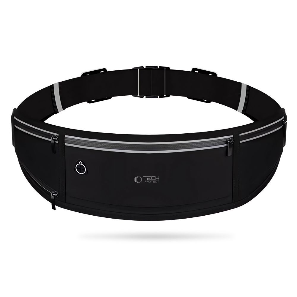 Tech-Protect M3 Universal Sport Waist Bag - Black
