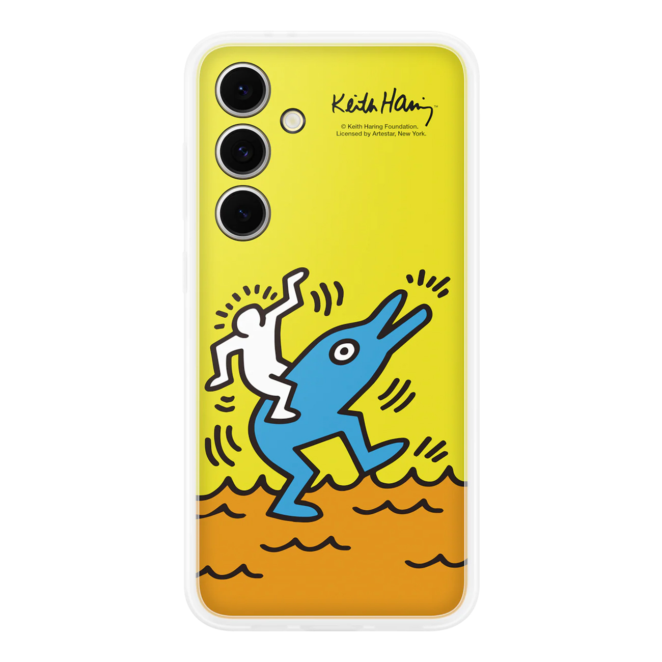 Samsung Flipsuit Case EF-MS721CYEGWW Samsung Galaxy S 24 FE:lle - keltainen