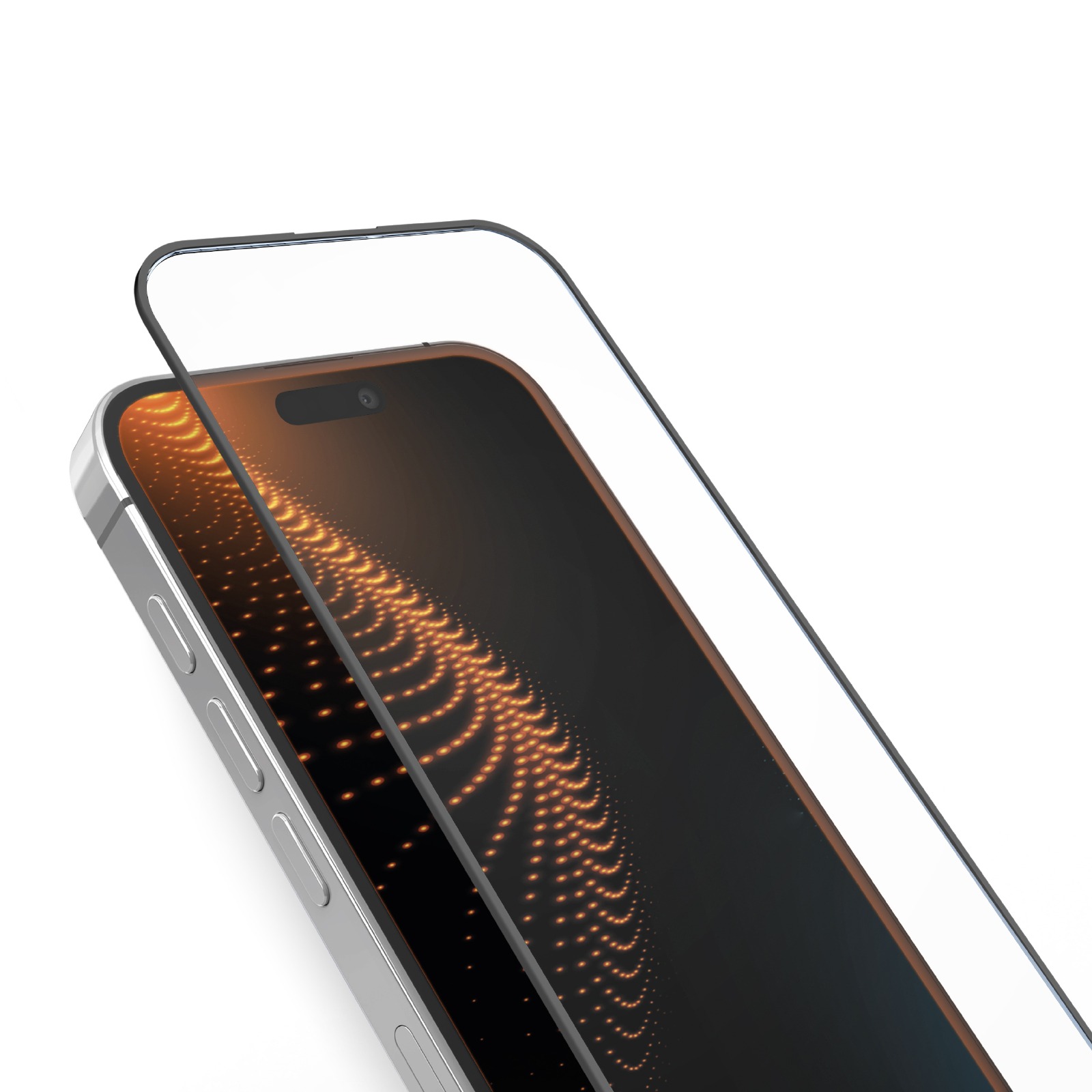 SBS D3O Karkaistu lasi kehyksellä iPhone 14 Pro Max:lle