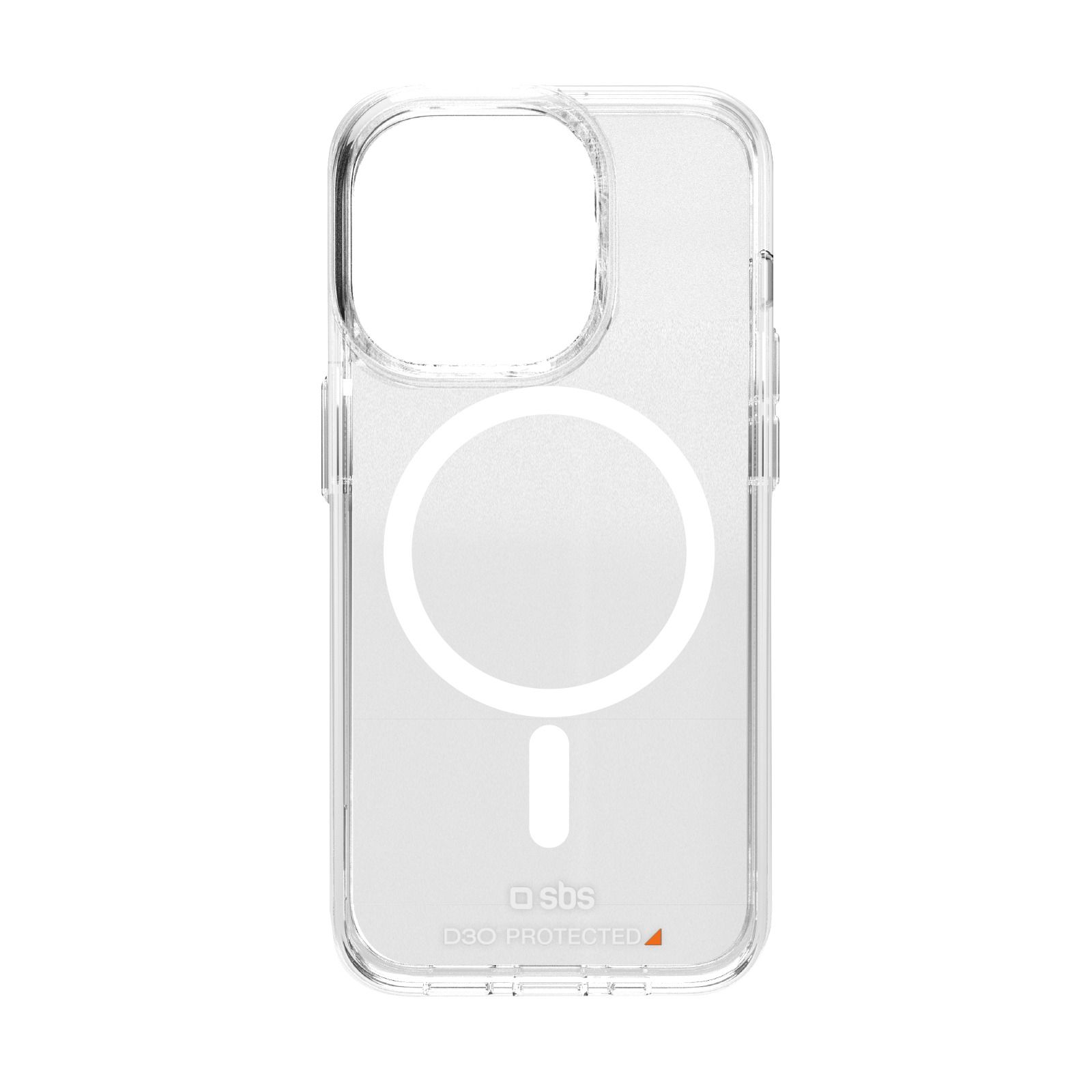 SBS D3O MagSafe Suojakuori iPhone 15 Pro:lle - kirkas