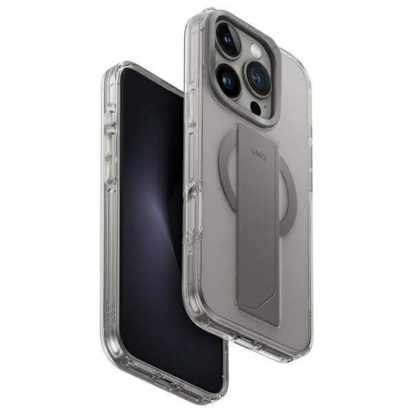 Uniq Heldro Max Magclick lataussuojakuori iPhone 16 Pro - läpinäkyvä