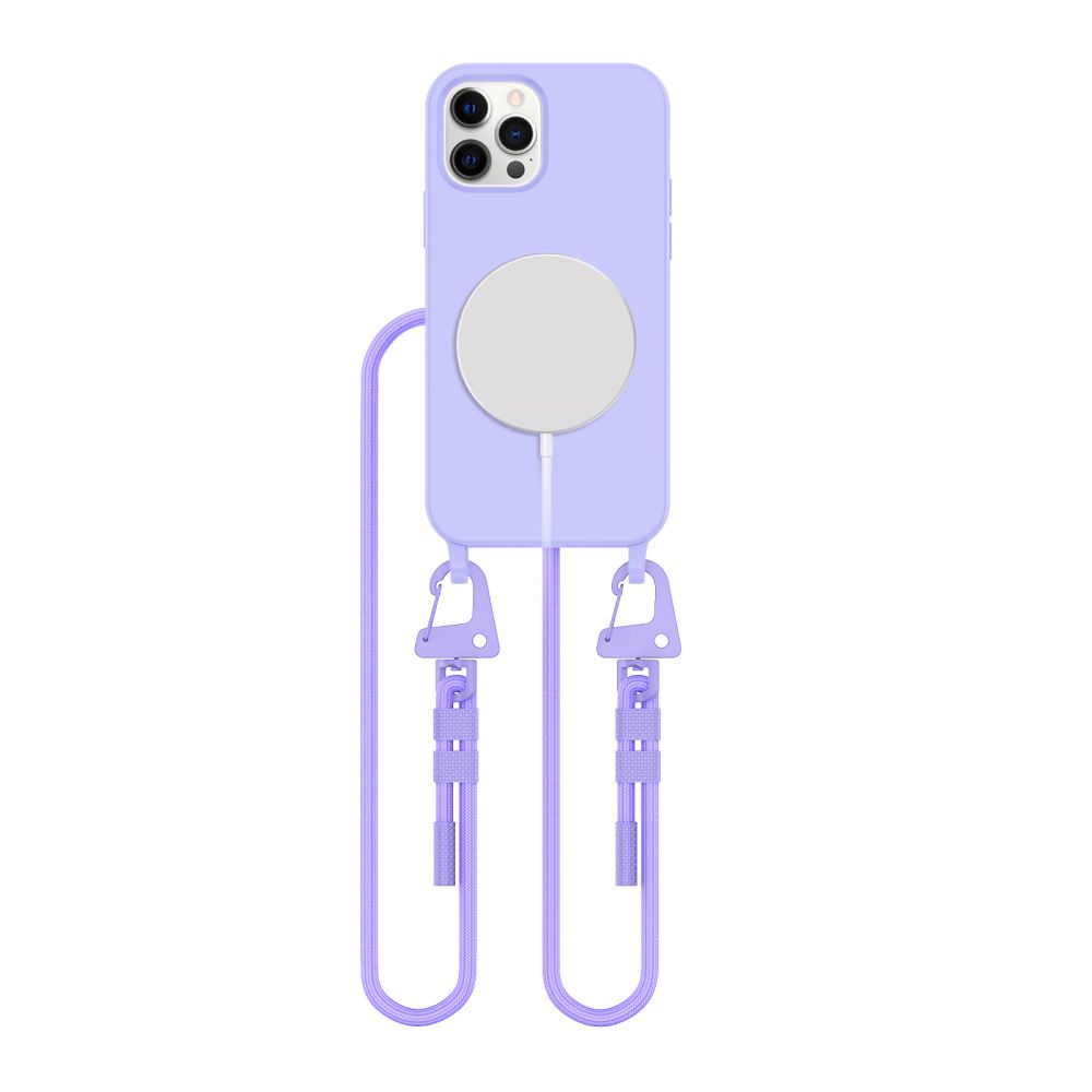 Tech-Protect MagNecklace MagSafe Suojakuori iPhone 12 / 12 Pro:lle - laventeli