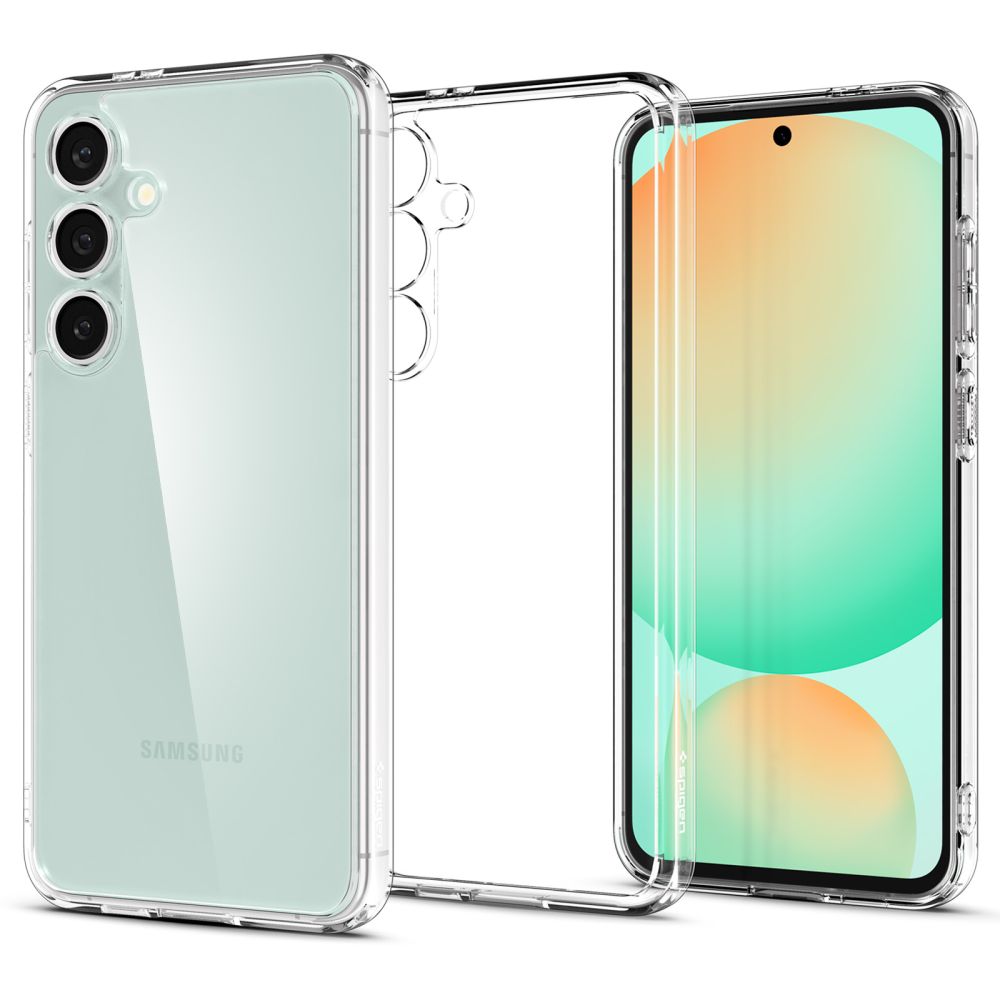 Spigen Ultra Hybrid Suojakuori Samsung Galaxy S24 FE:lle - läpinäkyvä