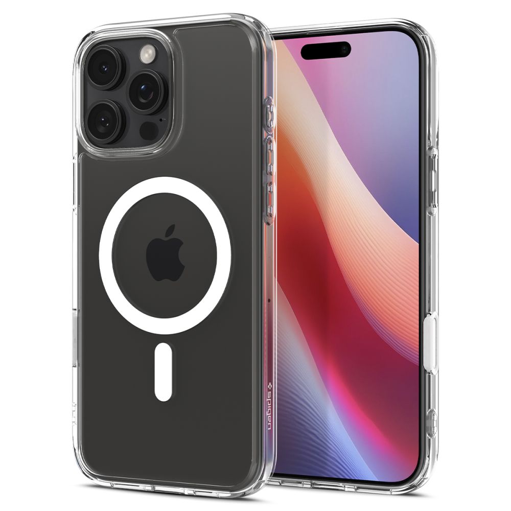 Spigen Ultra Hybrid Suojakuori iPhone 16 Pro:lle - valkoinen