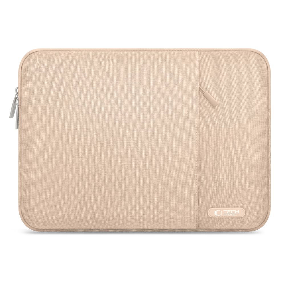 Tech-Protect Sleevy kannettavan laukku 15-16 - beige