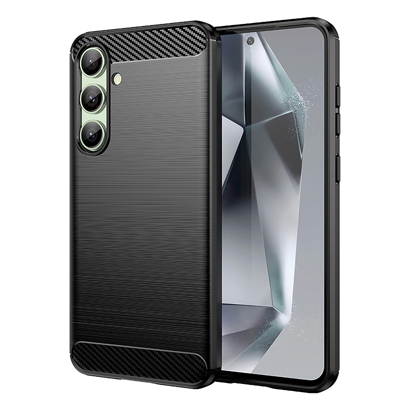 Carbon Case for Samsung Galaxy S24 FE - Black