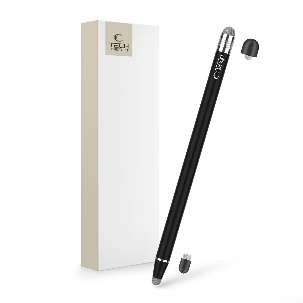 Tech-Protect USP100 4-TIP Touch Stylus passiivinen kynä - musta