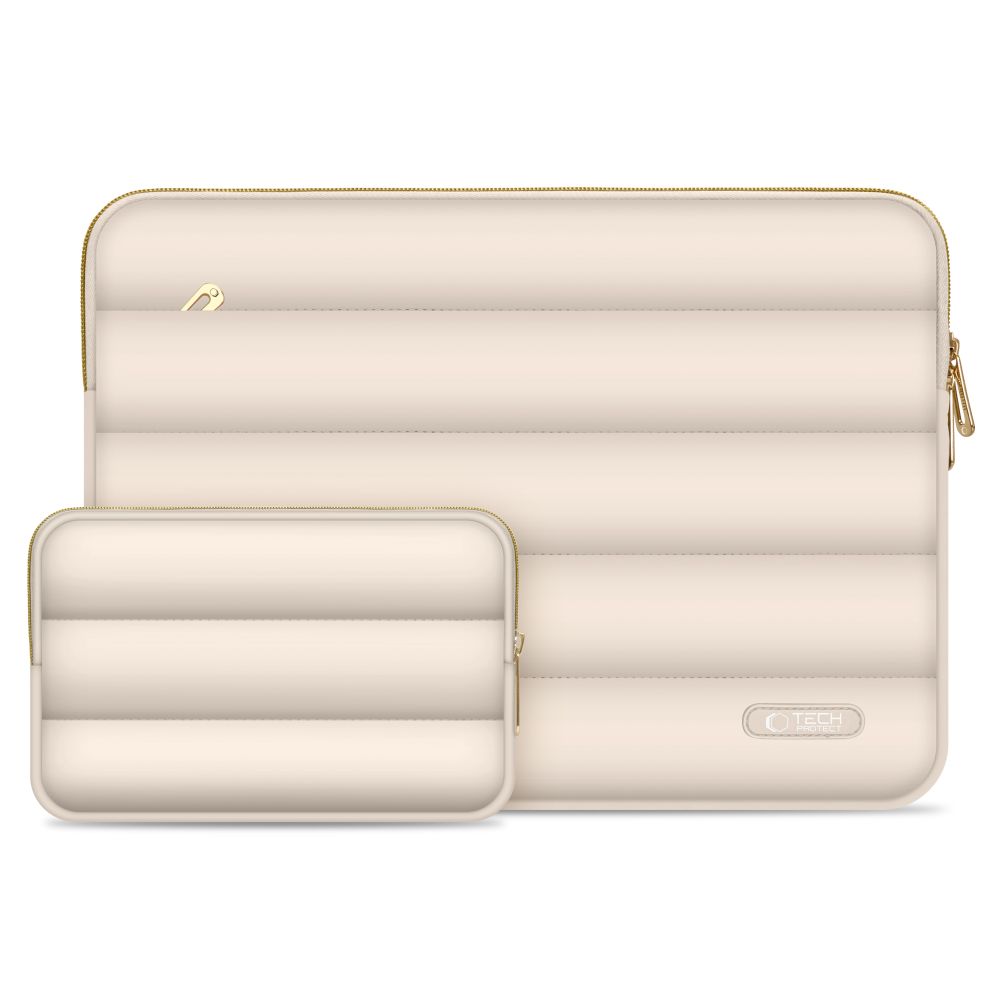 Tech-Protect Puffy 13-14 Laptop Bag - Beige