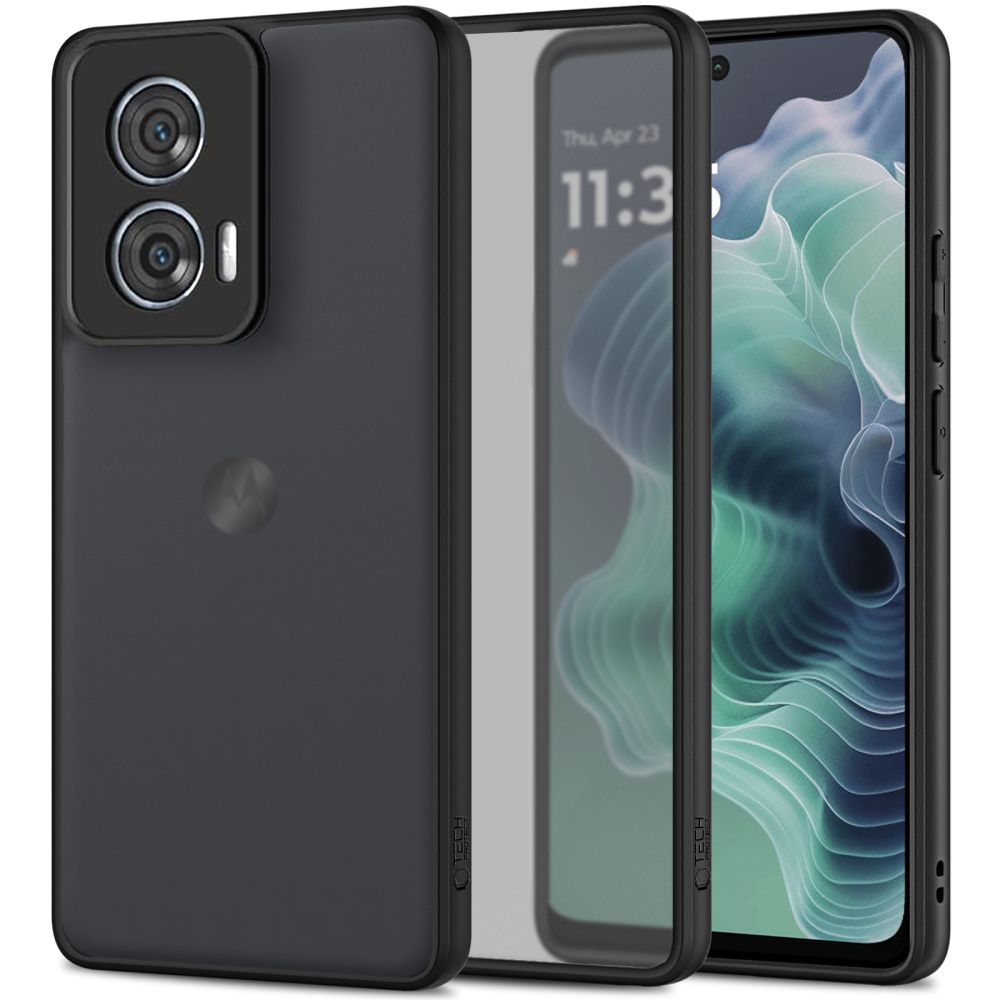 Tech-Protect MagMat Suojakuori Motorola MOTO G35 5G -puhelimelle - musta