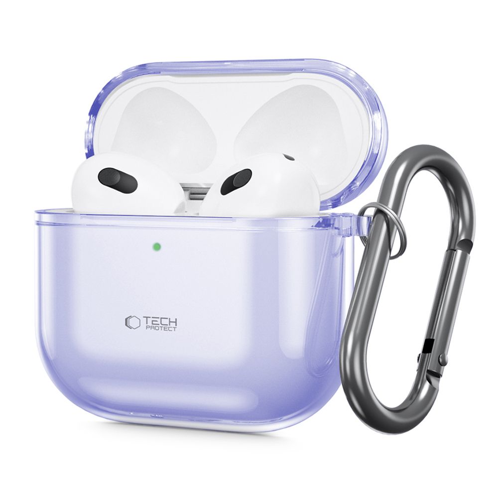 Tech-Protect FlexAir Suojakuori AirPods 4 -kuulokkeille - violetti