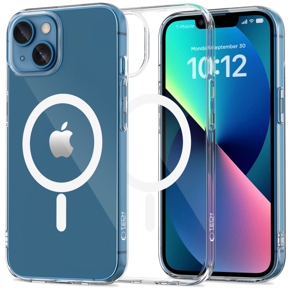 Tech-Protect FlexAir MagSafe Suojakuori iPhone 13 Mini:lle - kirkas