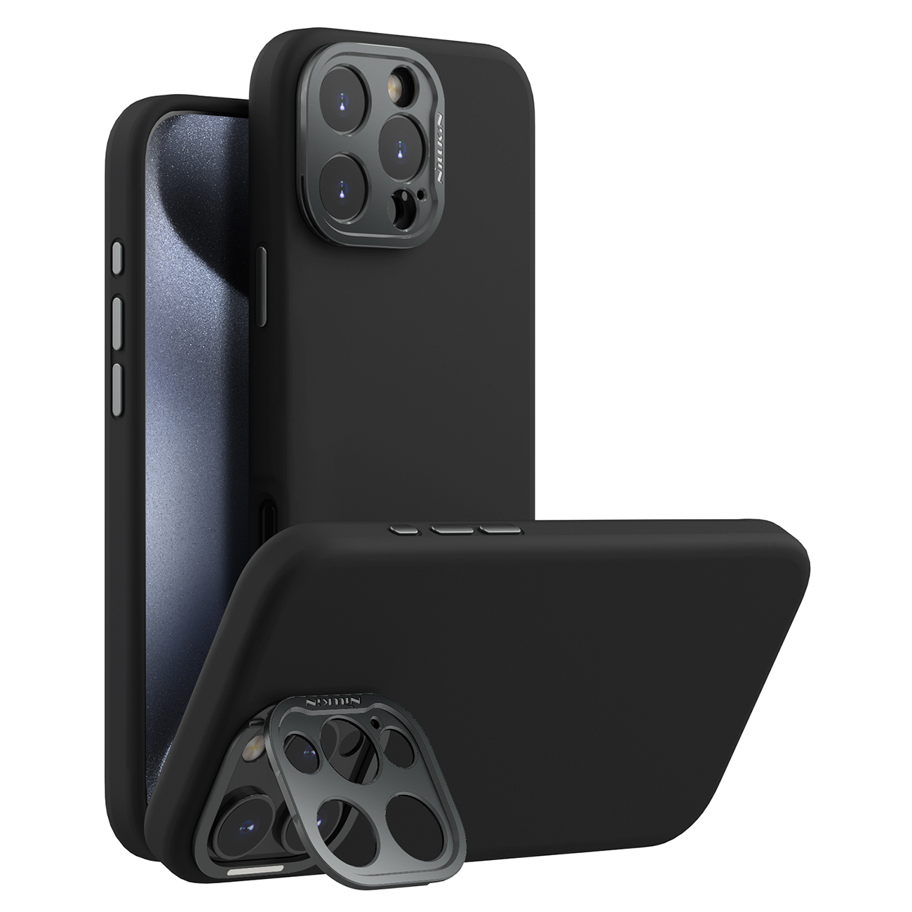 LensWing Prop magneettinen kotelo AP iPhone16 Pro Max musta