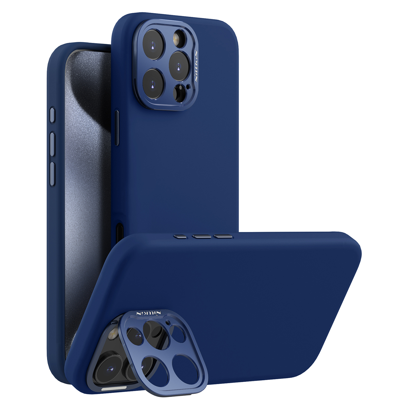 LensWing Prop magneettinen tapaus AP iPhone16 Pro Max sininen