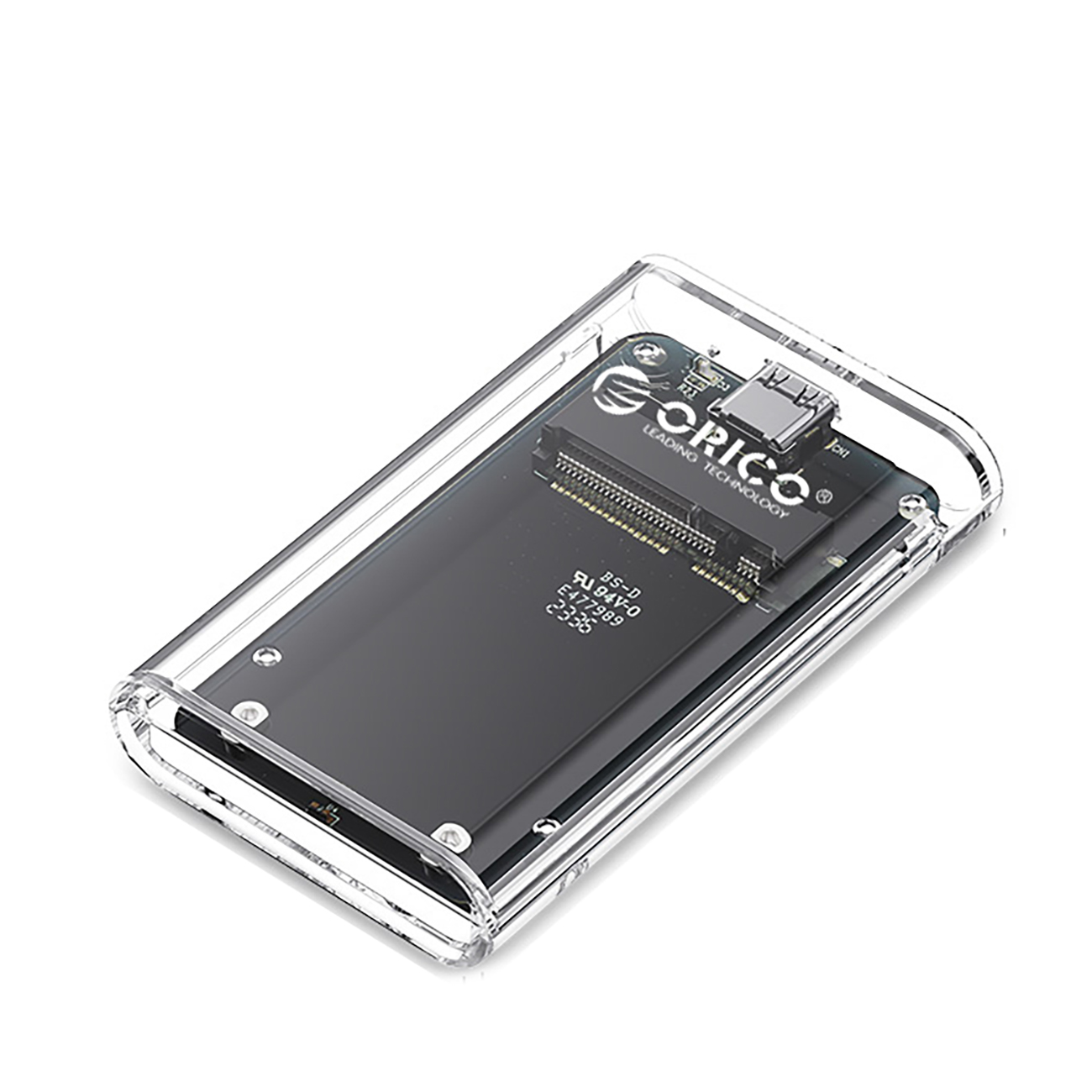 Orico TC10-MS MSATA USB-C 3.2 5Gb/s Disk Cartridge - Transparent