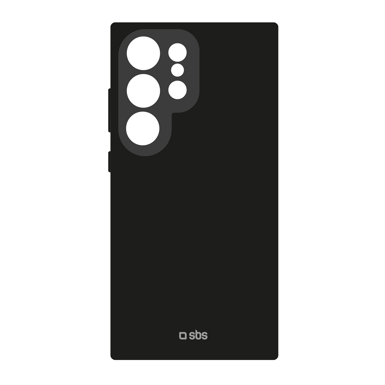 SBS D3O suojakuori Samsung Galaxy S25 Ultra -puhelimelle - musta