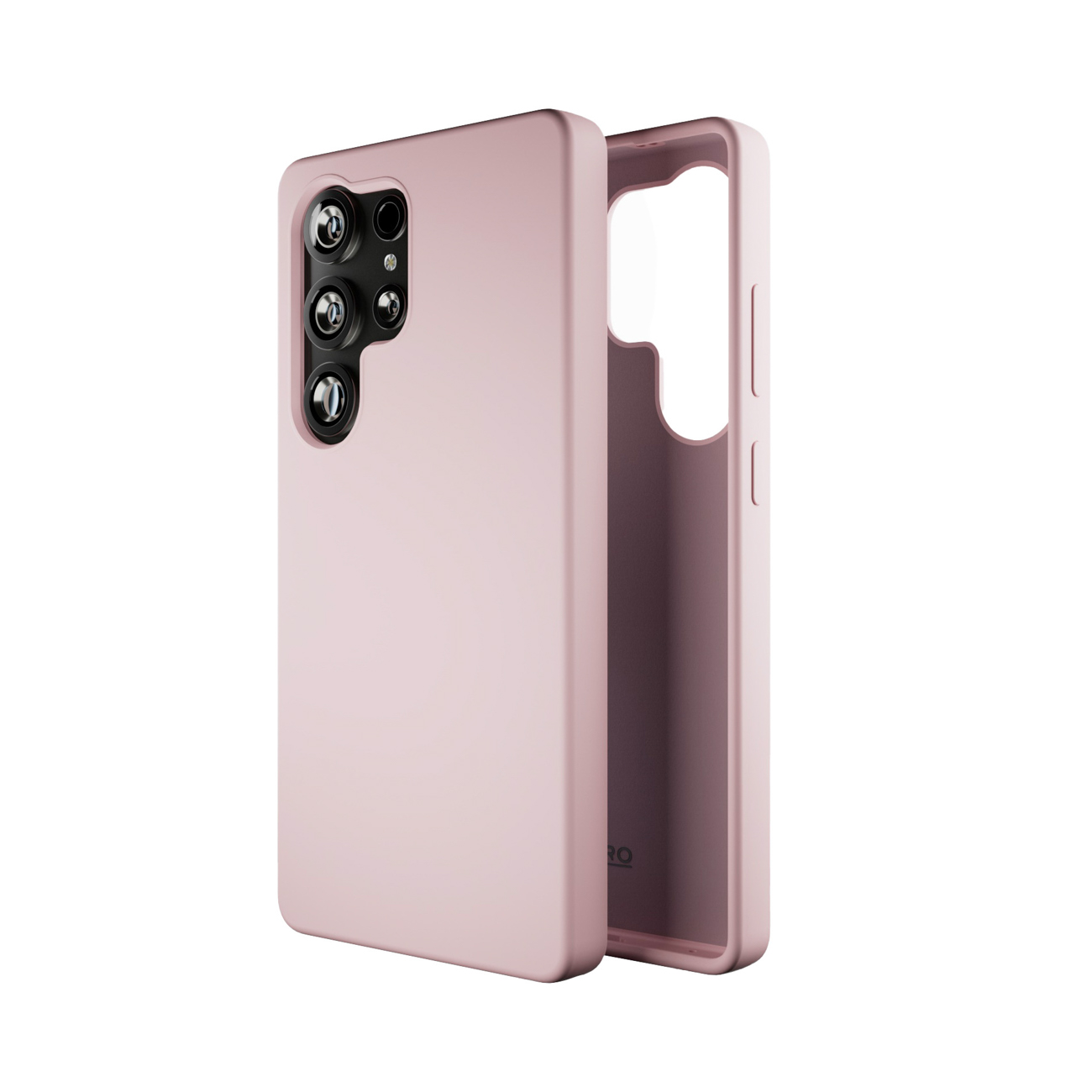 Puro Icon silikoninen suojakuori Samsung Galaxy S25 Ultra -puhelimelle - vaaleanpunainen