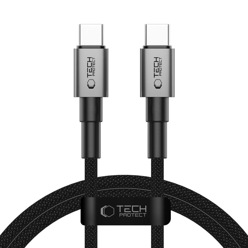 Tech-Protect UltraBoost DNA USB-C PD60W/3A Kaapeli 100cm - harmaa