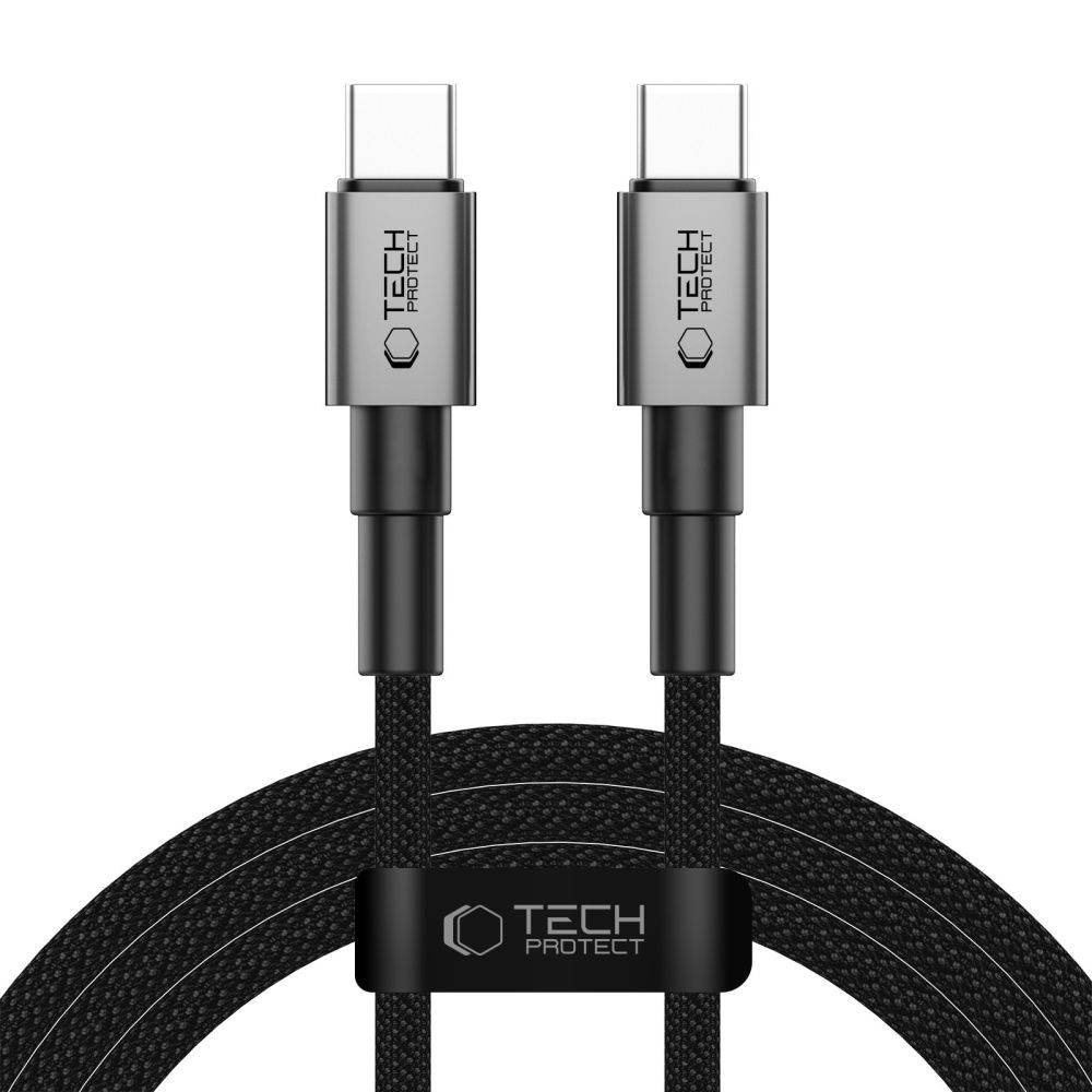 Tech-Protect UltraBoost DNA USB-C PD60W/3A Kaapeli 100cm - harmaa